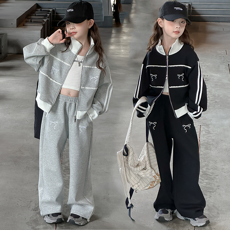 2024秋新品★子供服　セットアップ★120cm〜170cm 2色