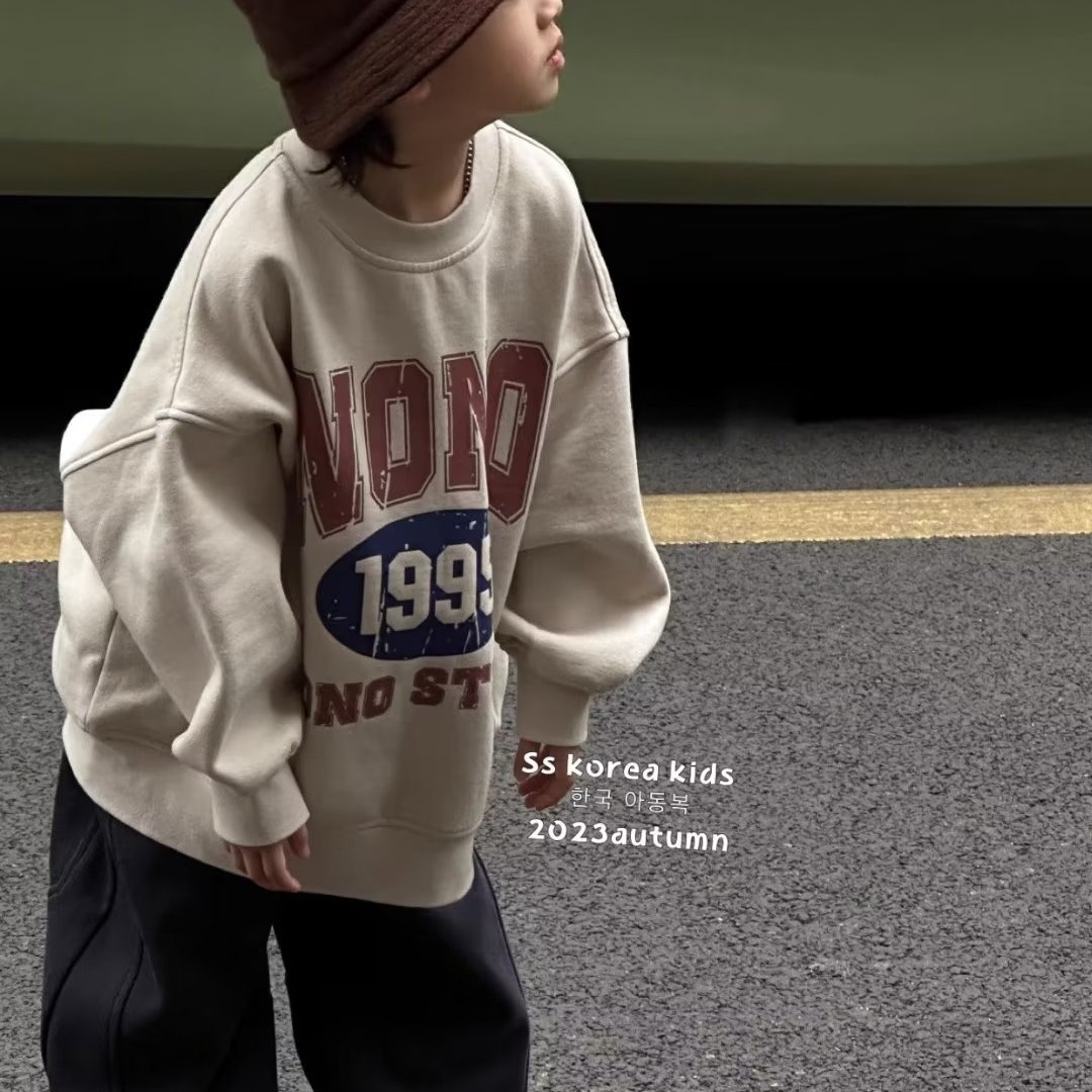 2024★秋冬新作★韓国風子供服★トレーナー★100cm〜170cm 2色