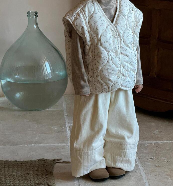 2024秋冬新作J★子供服　ズボン★90cm〜140cm 2色