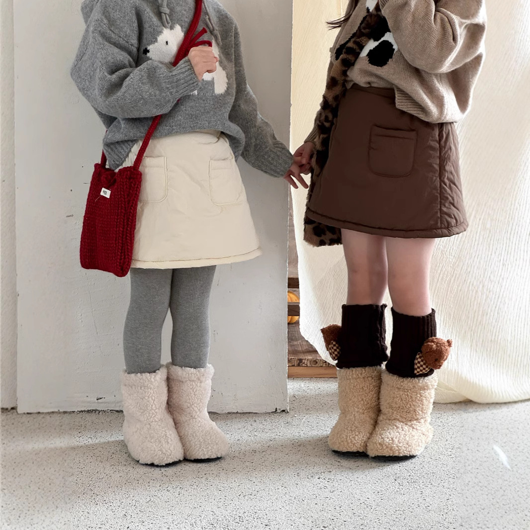 2024秋冬新品Y★子供服　スカート★90cm〜150cm 2色