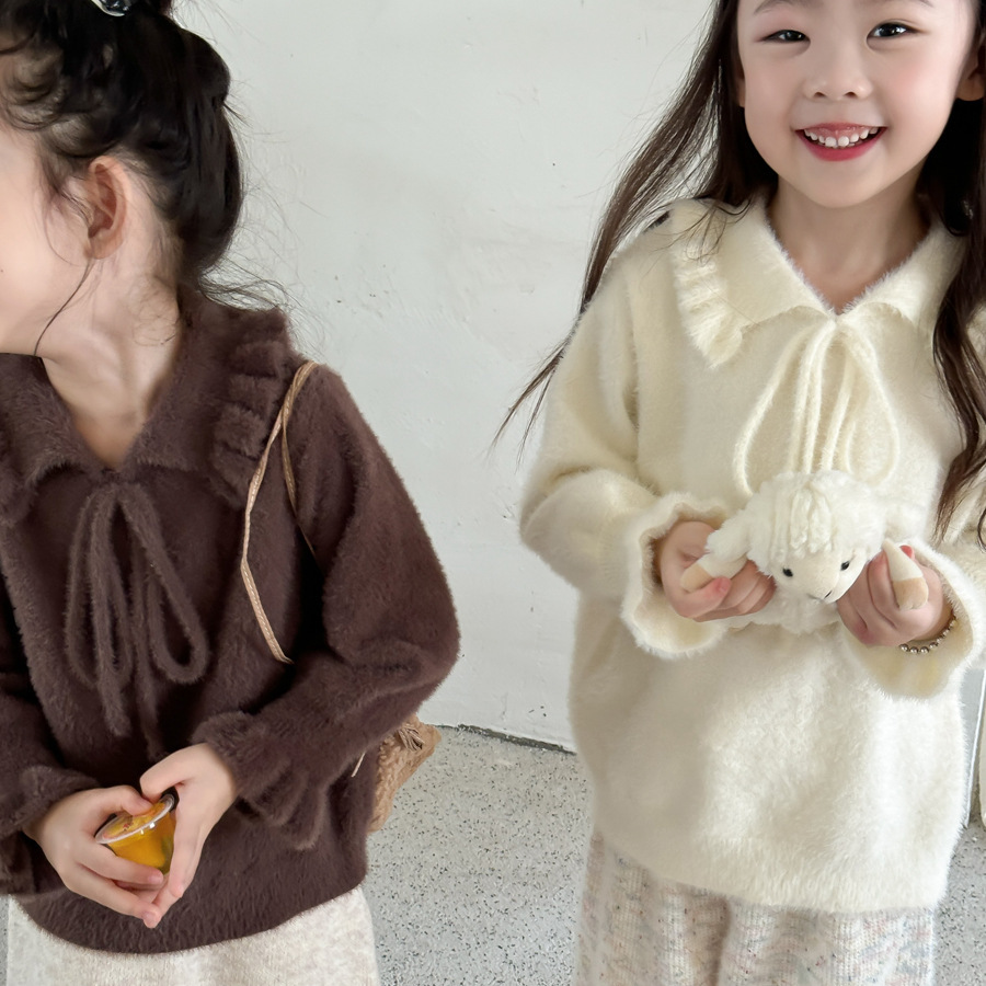 2024★秋冬新作★韓国風子供服★セーター★90cm〜150cm 2色