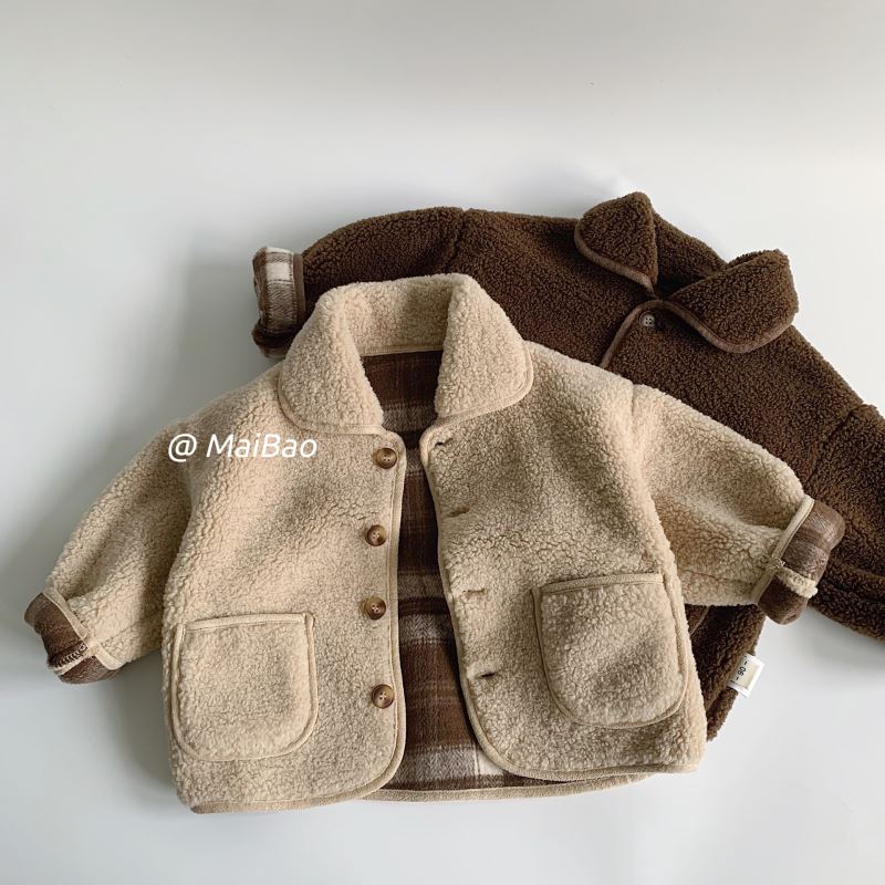 2024秋冬新品★子供服 　コート★90cm〜140cm 2色