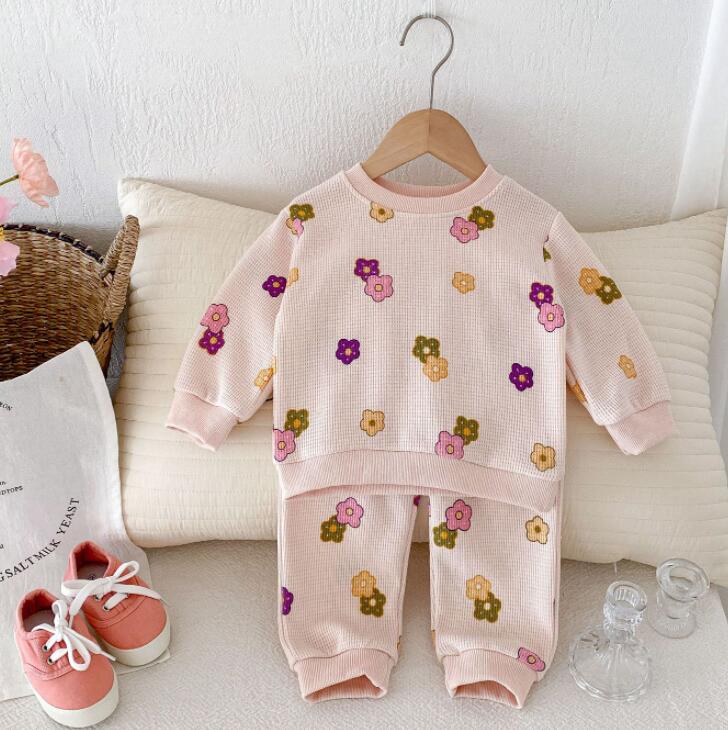 「2024」子供服★トップス+ズボン★セットアップ★韓国風子供服★73cm〜110cm