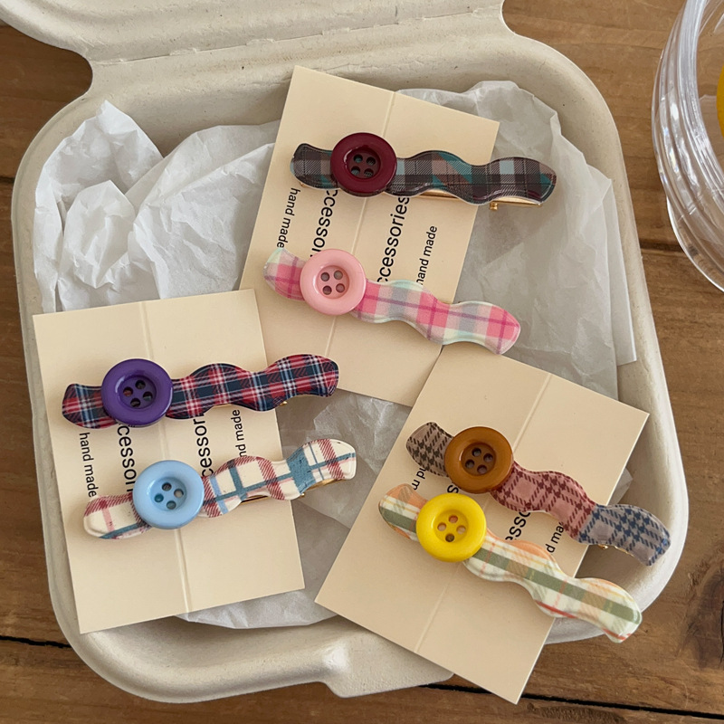 雑貨★子供用髪飾り　ヘアビン★アクセサリー★6色