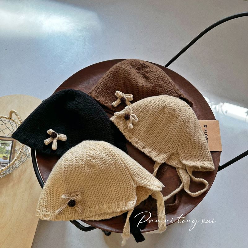 「2024」子供用★帽子★ニット帽子★バケットハット★キッズ★暖かい★4色
