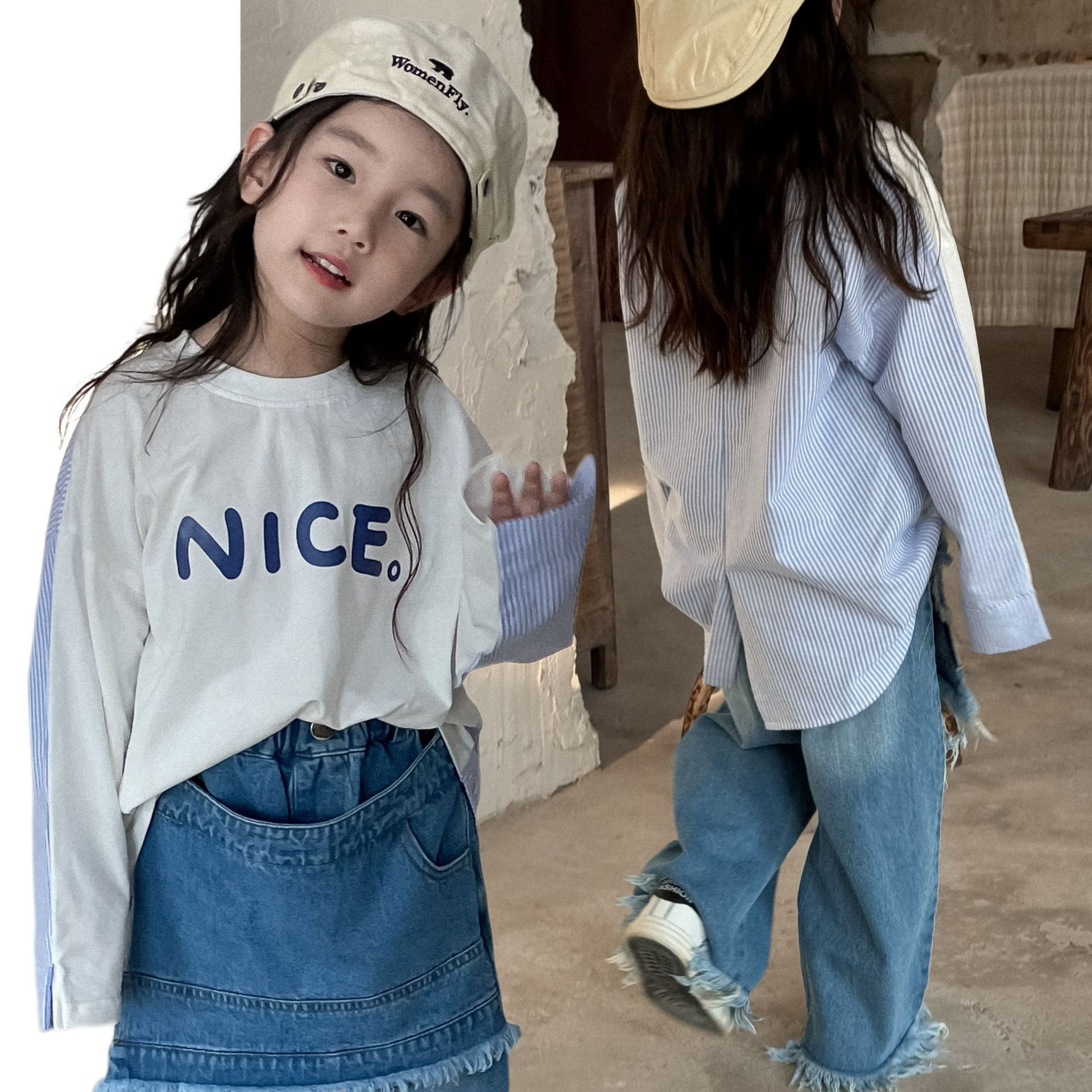 2024★春秋新作★韓国風子供服★トップス★90cm〜140cm