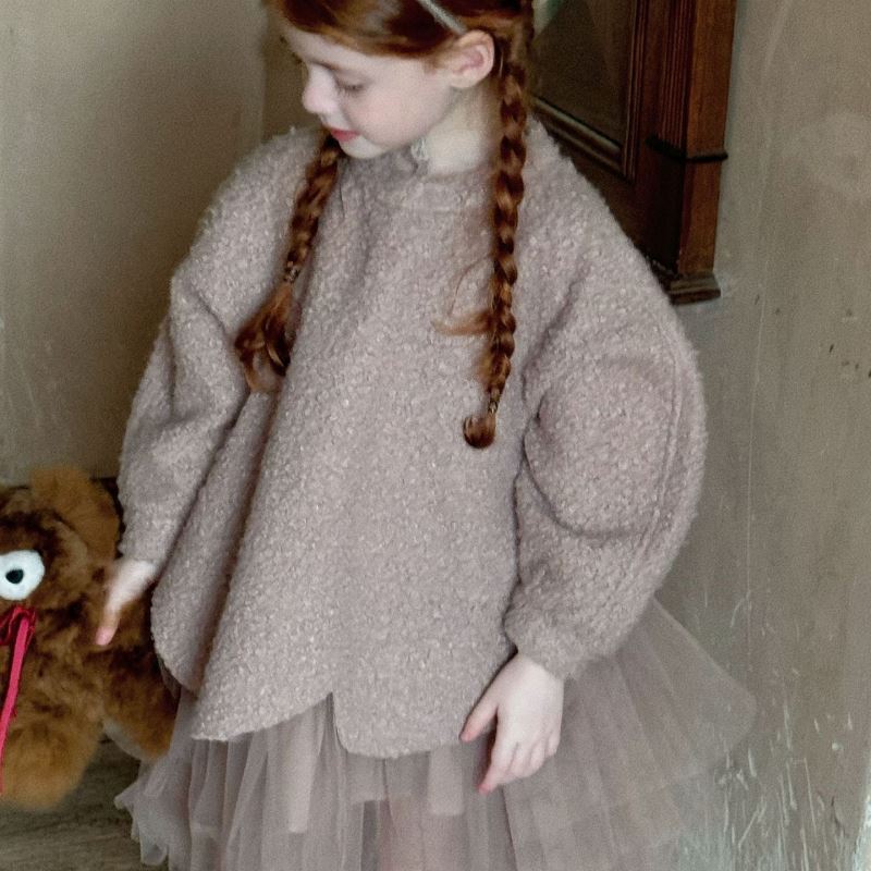 2024★春秋新作★韓国風子供服★ワンピース★90cm〜130cm 2色