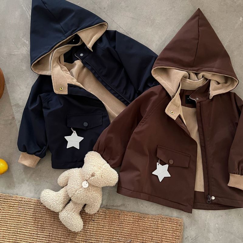 2024秋冬新品★子供服 　コート★90cm〜140cm 2色