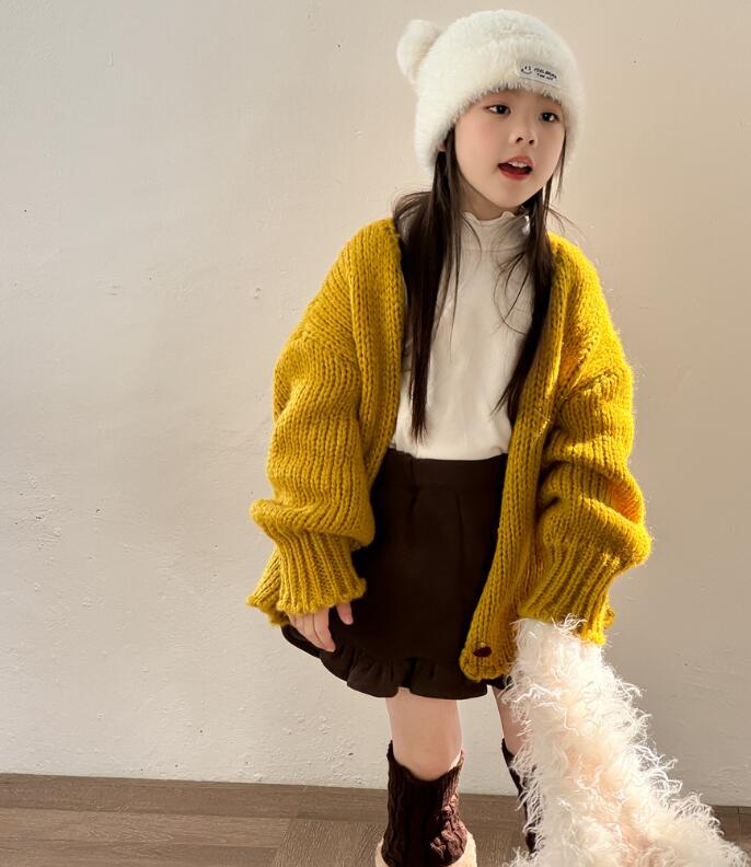 2024冬新品Y★子供服 　カーディガン★90cm〜150cm