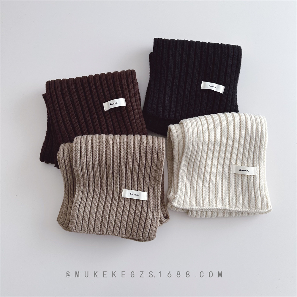 「2024」★子供用★マフラー★防寒★襟巻き★ネックウォーマー★キッズ★暖かい★7色