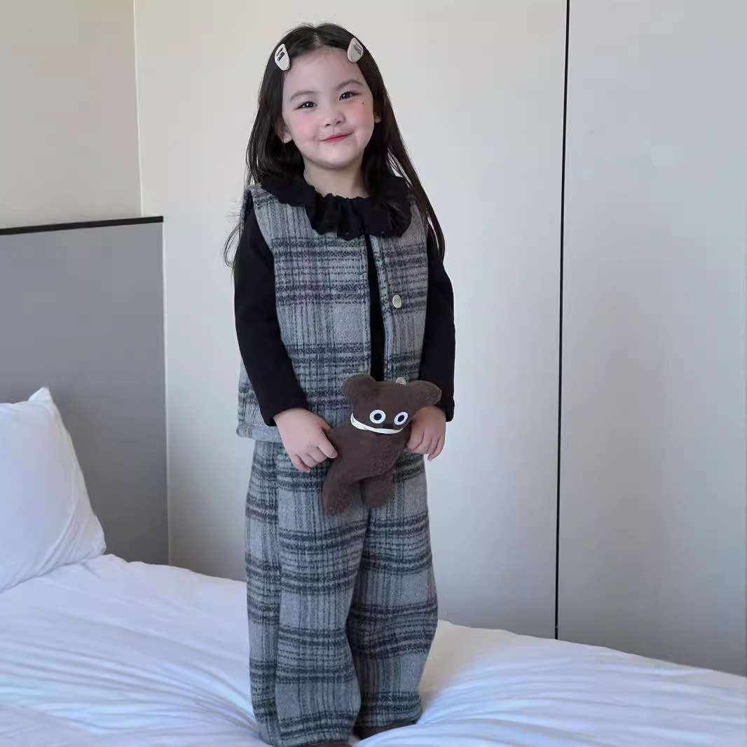 2024新品★子供服　ベスト+ズボン&インナー分けて★80cm〜130cm