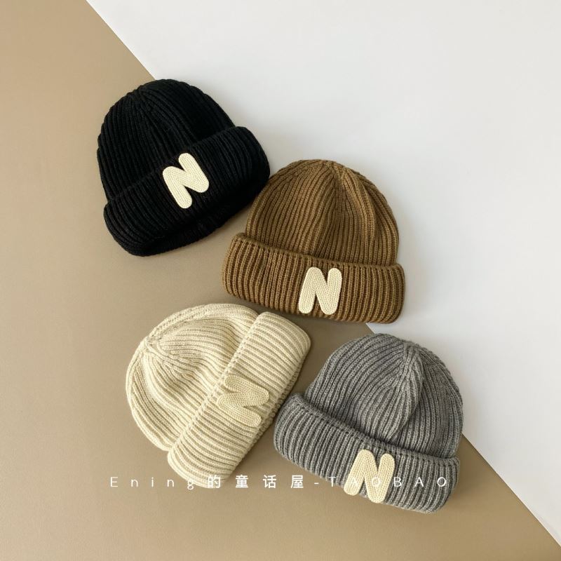 2024★秋冬新作★キッズ帽子★ハット★キャップ★ 15色
