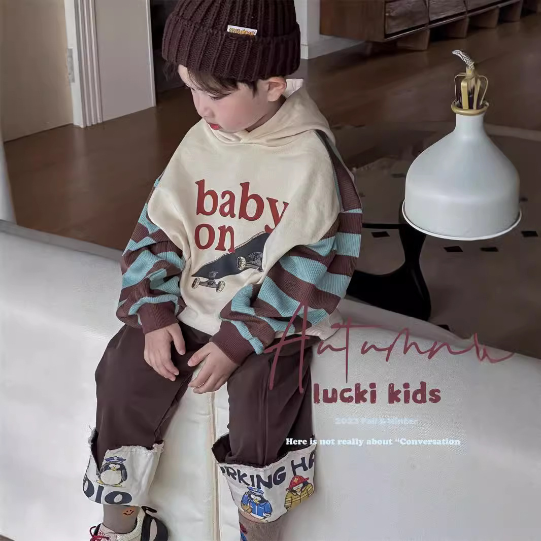 2024★秋冬新作★韓国風子供服★トレーナー★90cm〜140cm