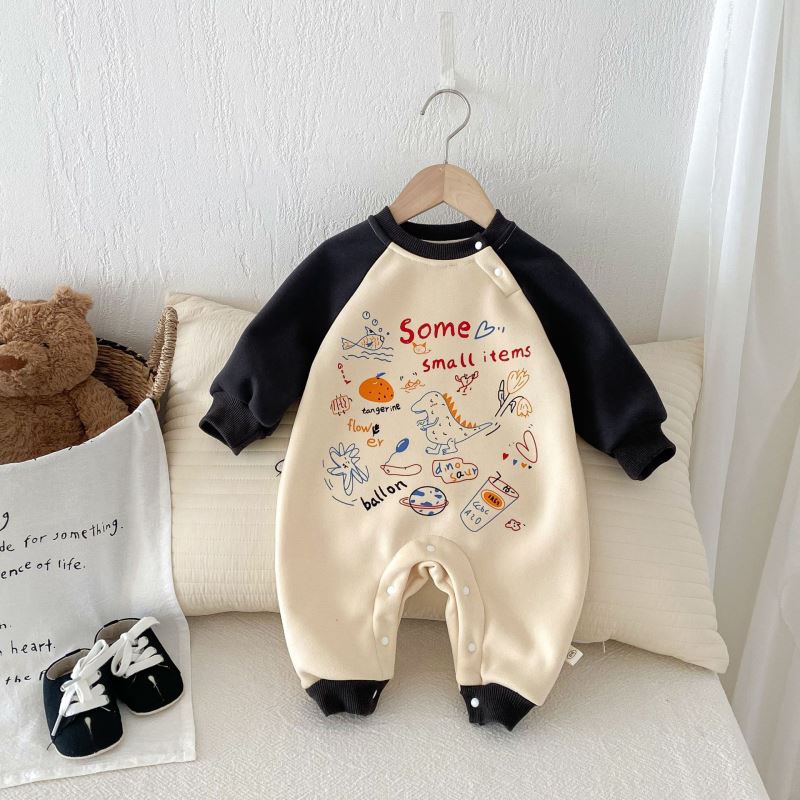 2024冬新入荷★ベビー服　ロンパース★66〜90