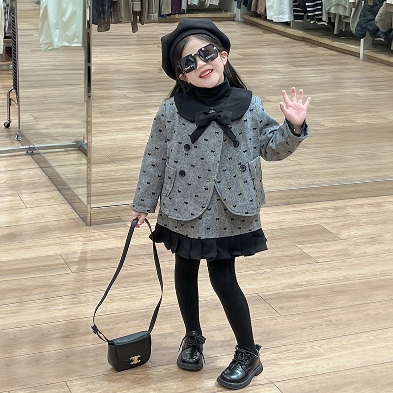 2024秋冬新品★子供服　トップス&ベストワンピース&コート分けて★90cm〜150cm