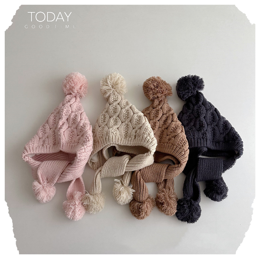 「2024」子供用★帽子★ニット帽子/マフラー★防寒★キッズ★暖かい★4色