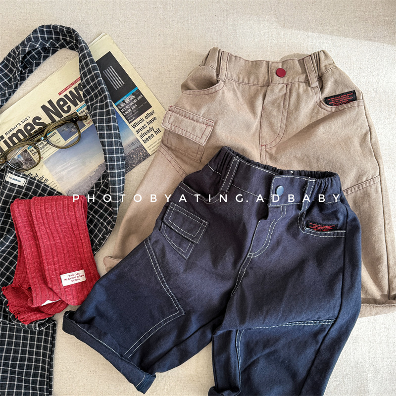 「2025」子供服★ズボン★ボトムス★韓国風子供服★2色80cm〜130cm