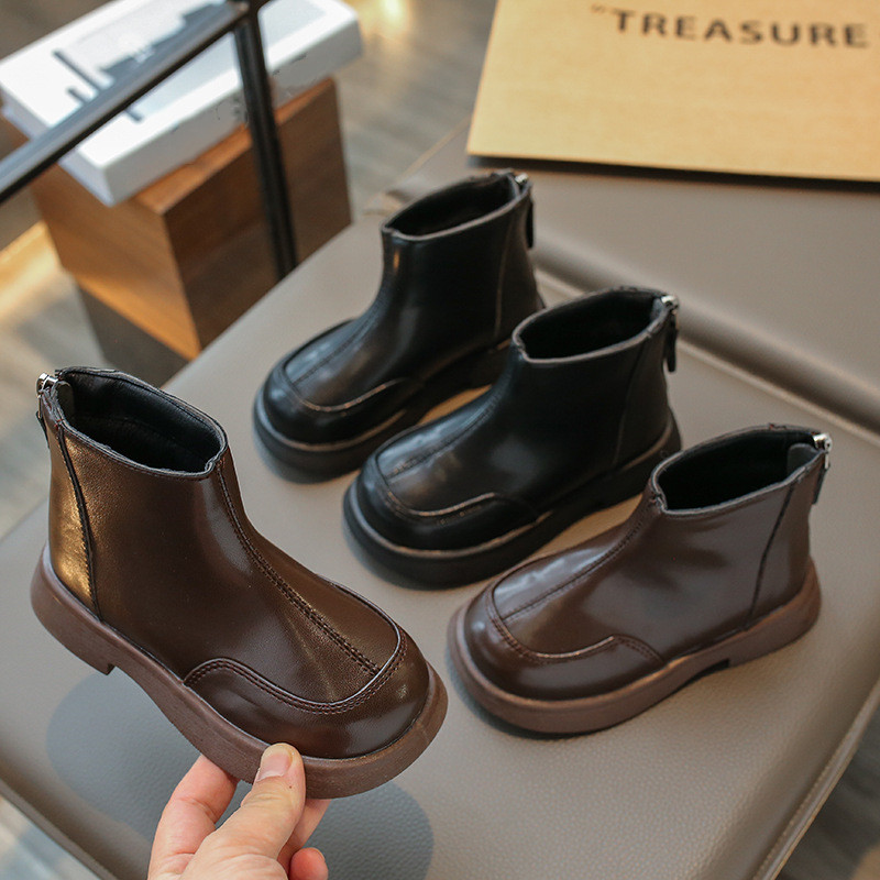 「2025」靴★子供靴★キッズ靴★シューズ★キッズ★ショートブーツ★4色23#〜36