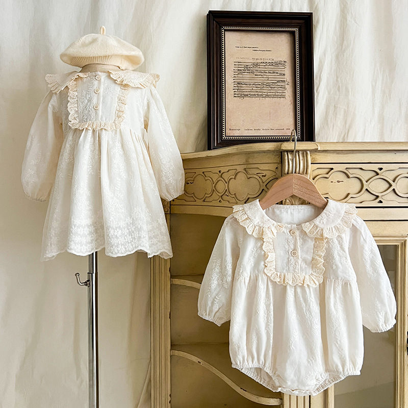 2025新入荷★ベビー服&姉妹服　ロンパース&ワンピース★66〜90/90~130cm