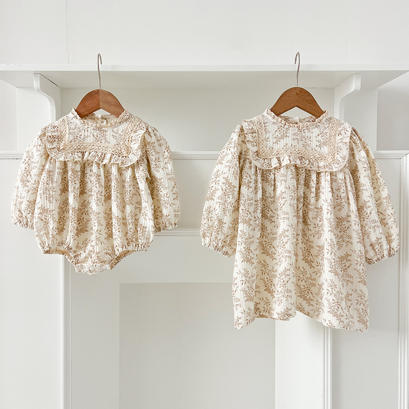 2025新入荷★ベビー服&姉妹服　ロンパース&ワンピース★66cm〜90cm