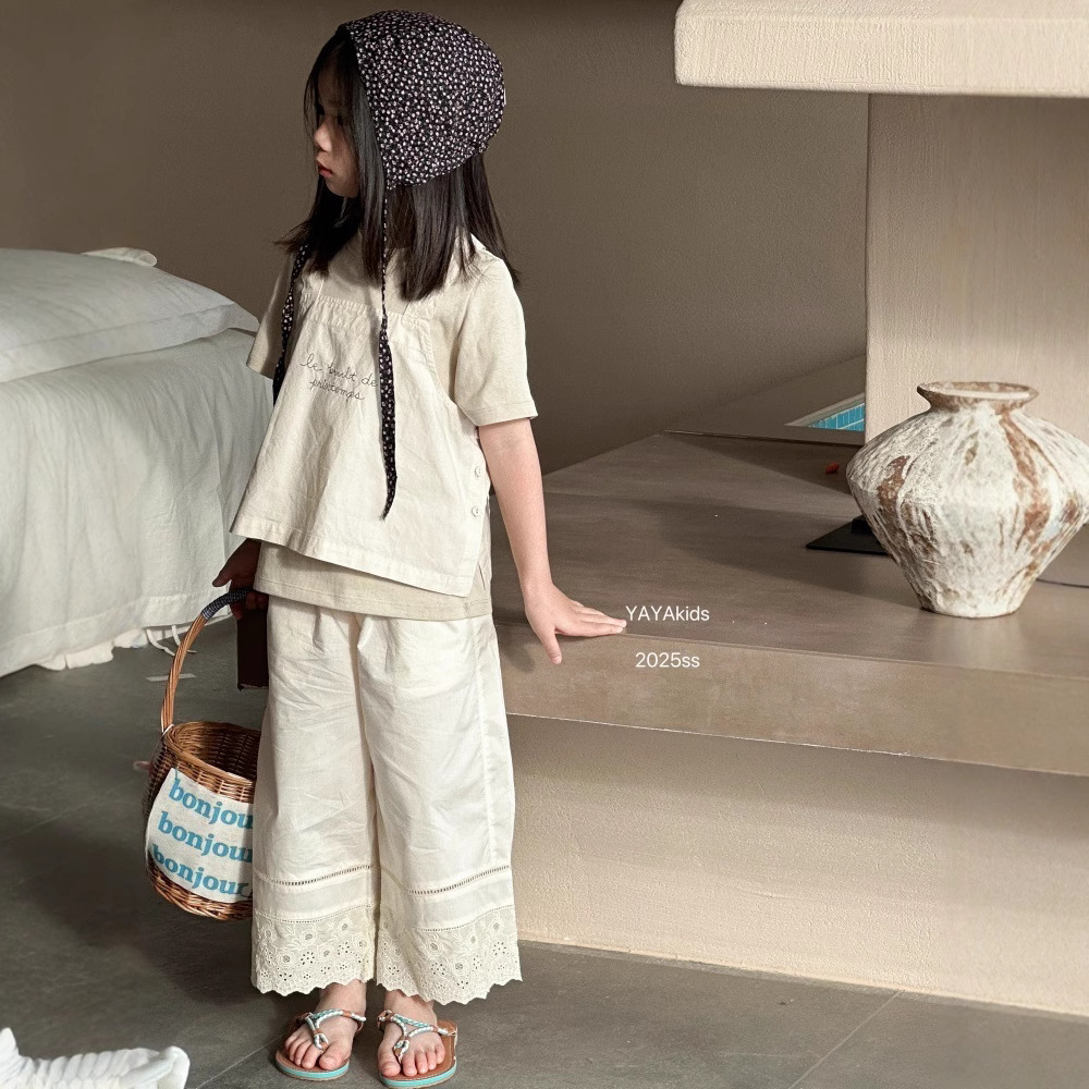 2025新作★子供服　ベスト&Tシャツ&ズボン分けて★90cm〜140cm