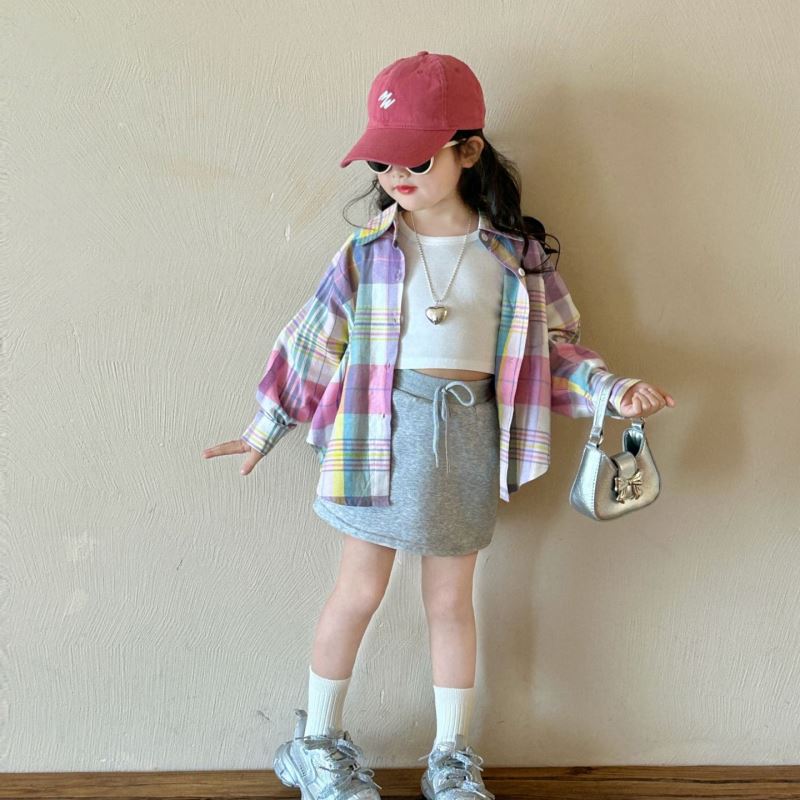 2025新品★子供服　スカート&Tシャツ&コート★90cm〜140cm