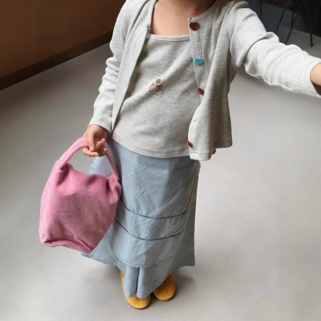 2025新入荷★子供服　ニットベスト&カーディガンセット&ズボン★90cm〜140cm