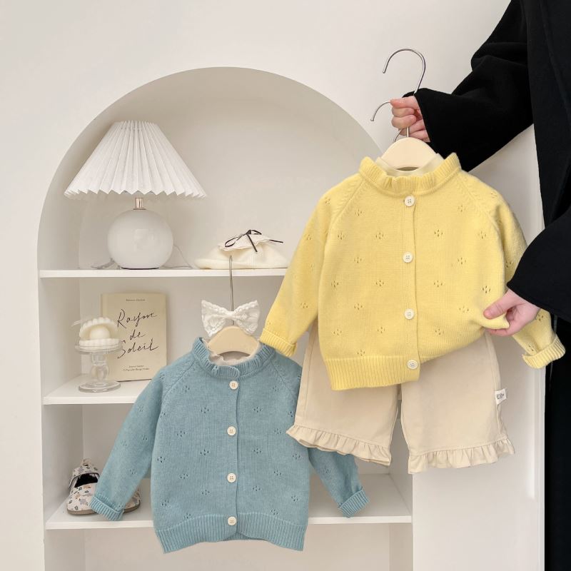 2025新作LL★子供服 　カーディガン★66〜100 2色