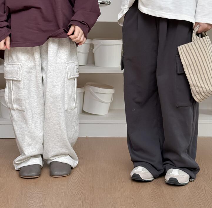 2025春新作MXM★子供服　ズボン★90cm〜150cm 2色