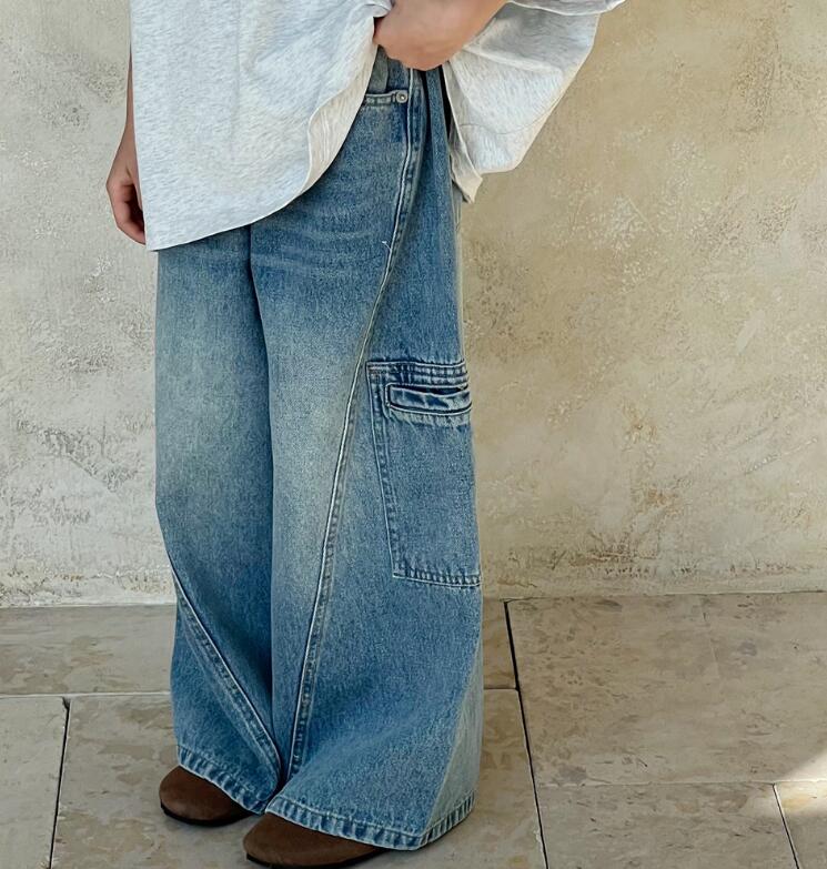 2025新作MXW★子供服　デニムズボン★90cm〜150cm