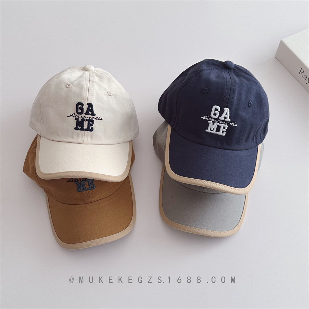 2025★キッズ帽子★ハット★キャップ★野球帽★ 6色