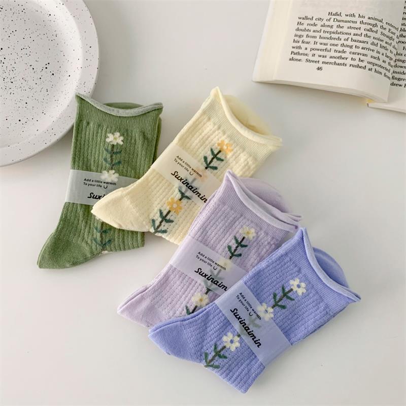 「2025」靴下★レディース★ソックス★大人用★女性用靴下★可愛い★5色