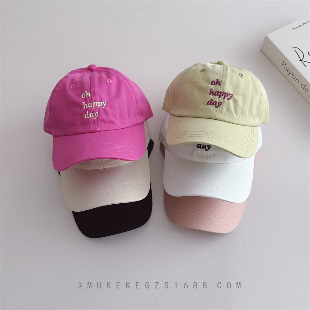 2025★キッズ帽子★ハット★キャップ★野球帽★ 7色