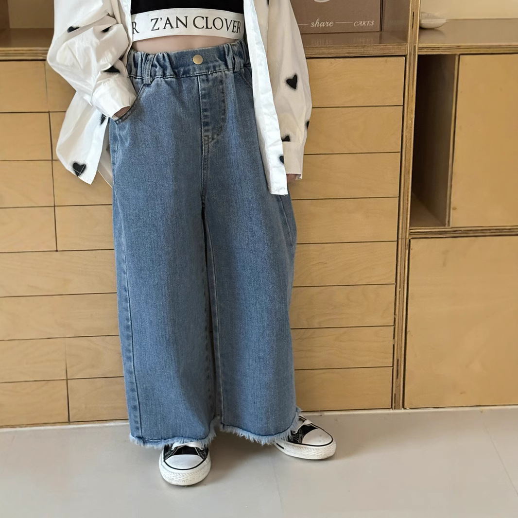 2025新入荷Y★子供服　デニムズボン★90cm〜150cm