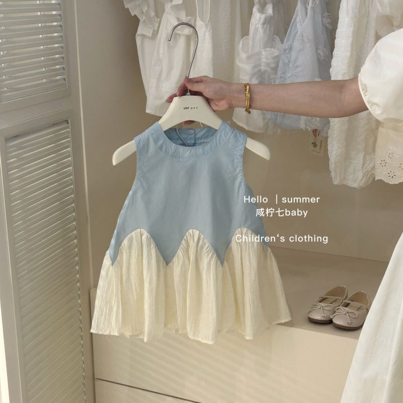 2025新品★子供服　ワンピース★90cm〜140cm 2色