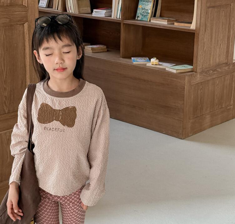 2025新作SJ★子供服　トップス★80cm〜130cm 3色