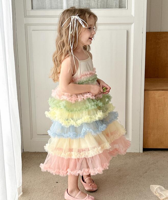 2025夏新品TT★子供服　ワンピース★90cm〜150cm