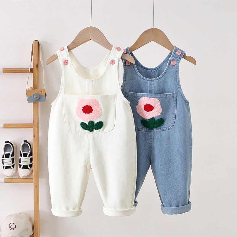 「2025」子供服★サロペット★デニム★韓国風子供服★2色80cm〜120cm