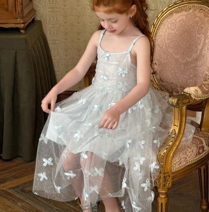「2025」子供服★ワンピース★ドレス★袖なし★韓国風子供服★90cm〜140cm