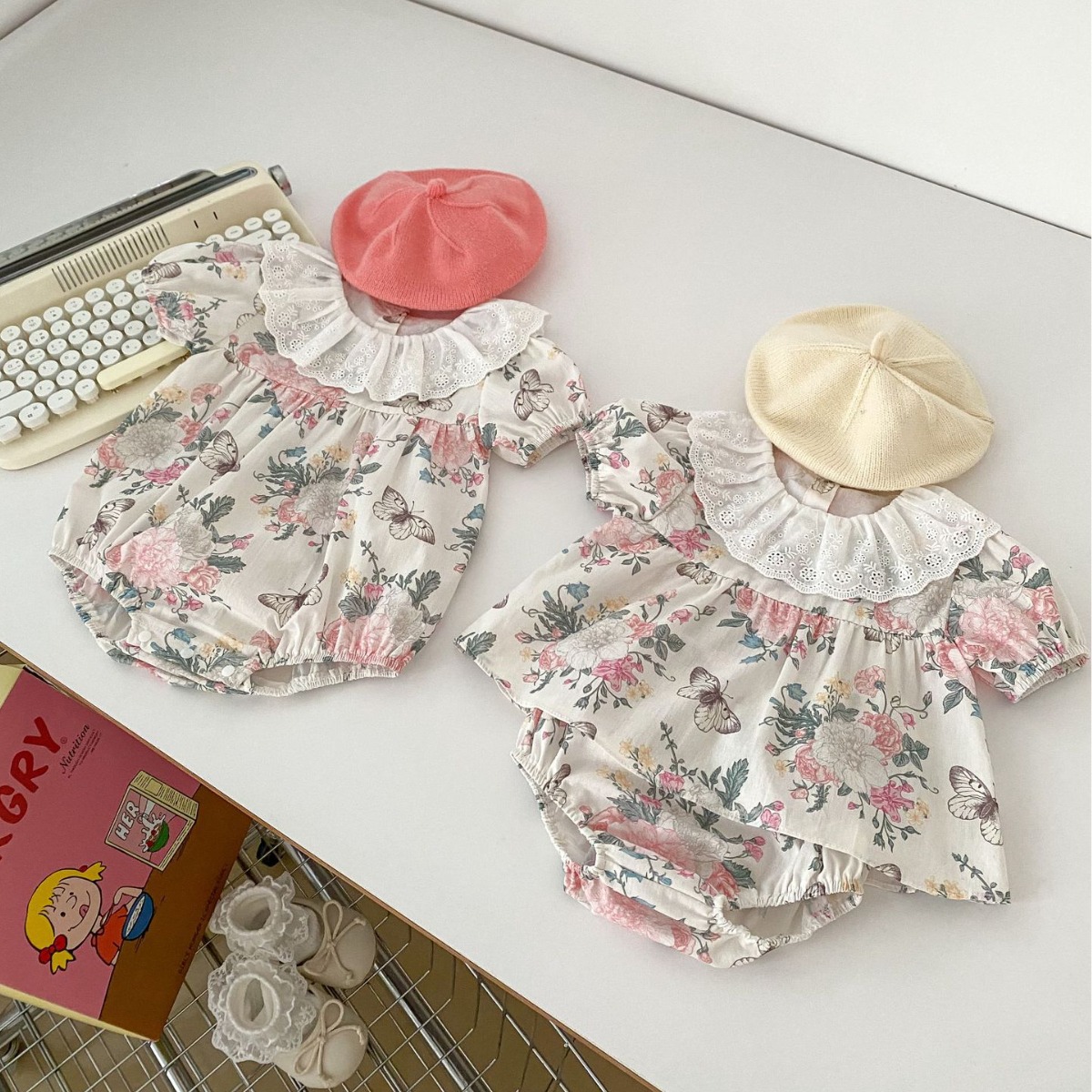2025新品★子供服　ロンパース&セットアップ★66cm〜90cm