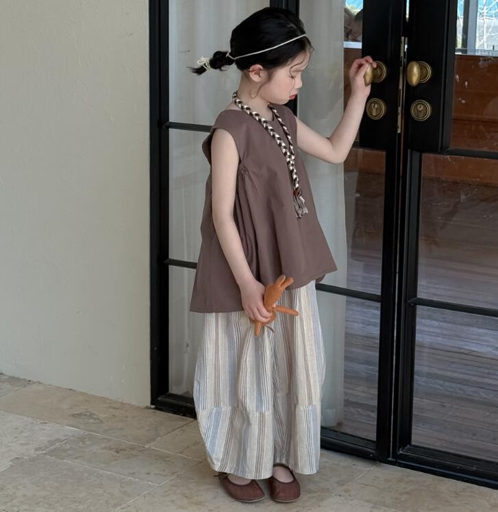 2025夏新作★子供服　トップス&ズボン分けて★90cm〜150cm