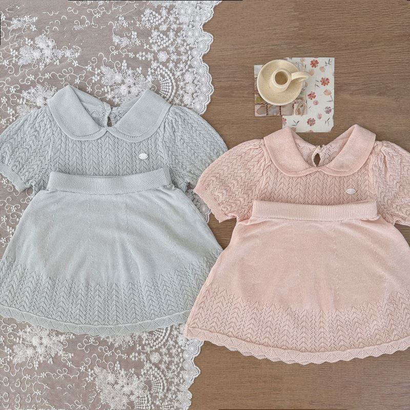 2025新作Cu★子供服　トップス&スカート分けて★73CM〜120cm 2色