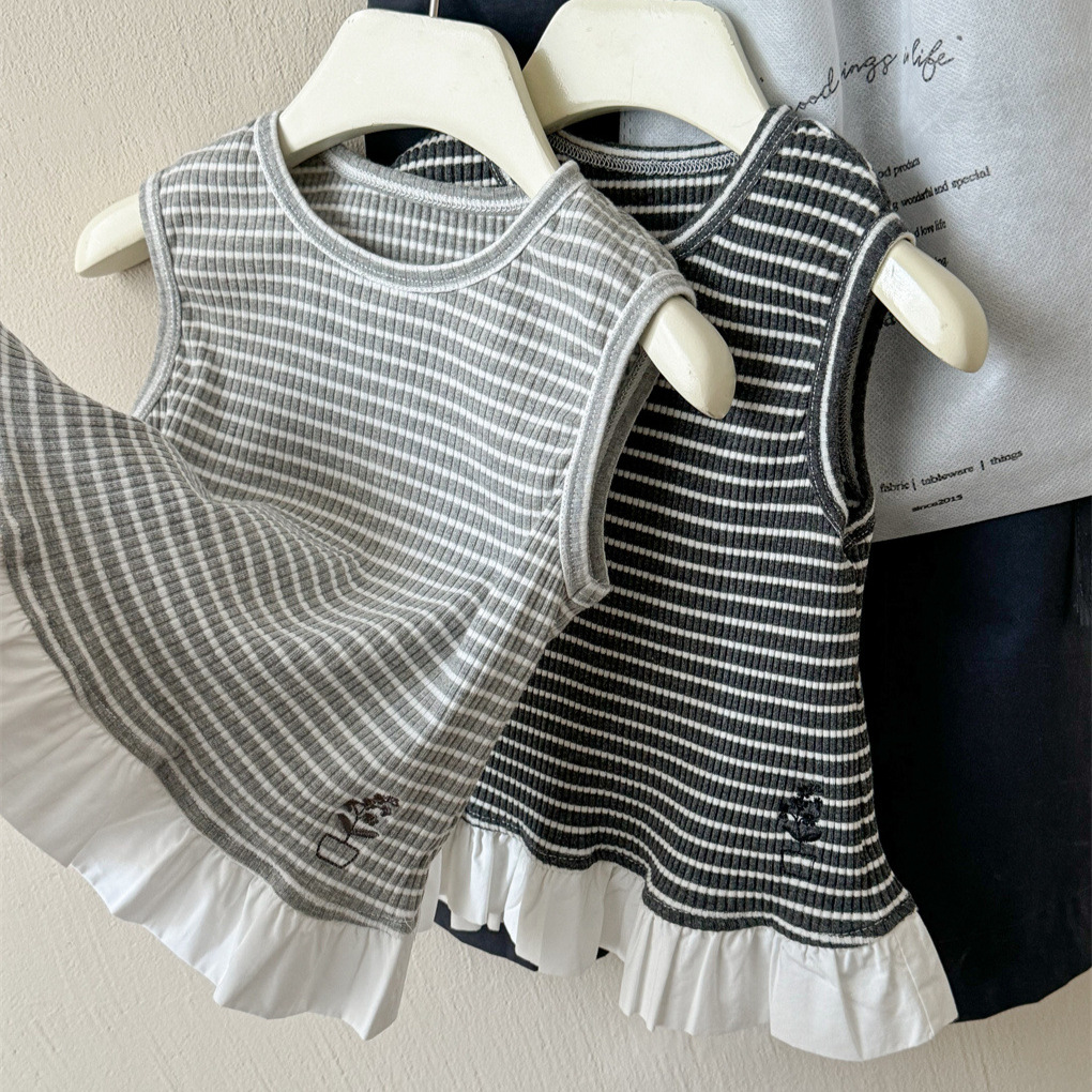 2025夏新作JM★子供服　トップス★90cm〜140cm 2色