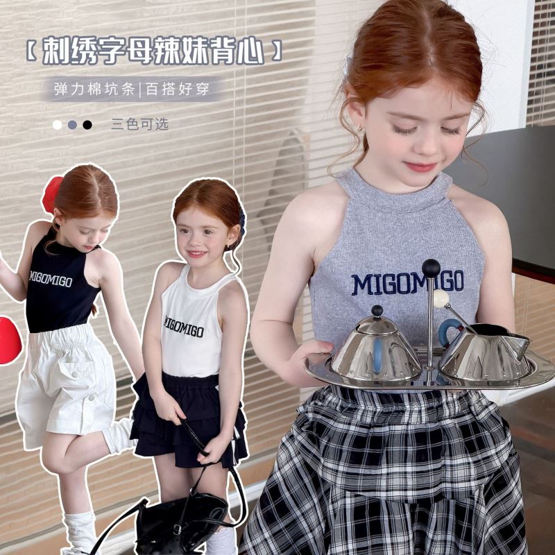 2025夏新作LMM★子供服　トップス★90cm〜150cm 3色