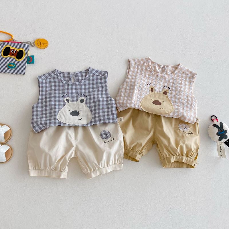2025新品★子供服　セットアップ★73〜120 2色