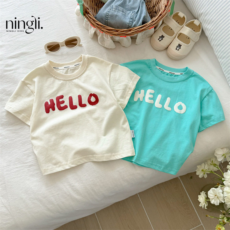 「2025」子供服★トップス★Tシャツ★韓国風子供服★2色90cm〜140cm