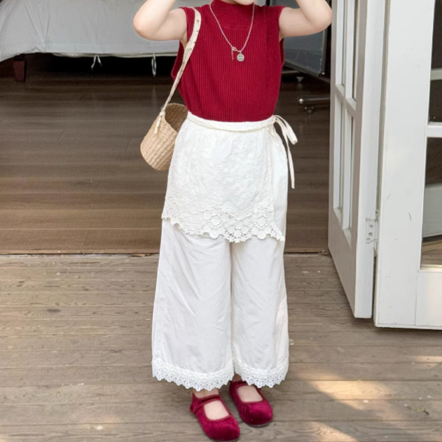 「2025」子供服★ズボン★ボトムス★裾付け★韓国風子供服★90cm〜140cm