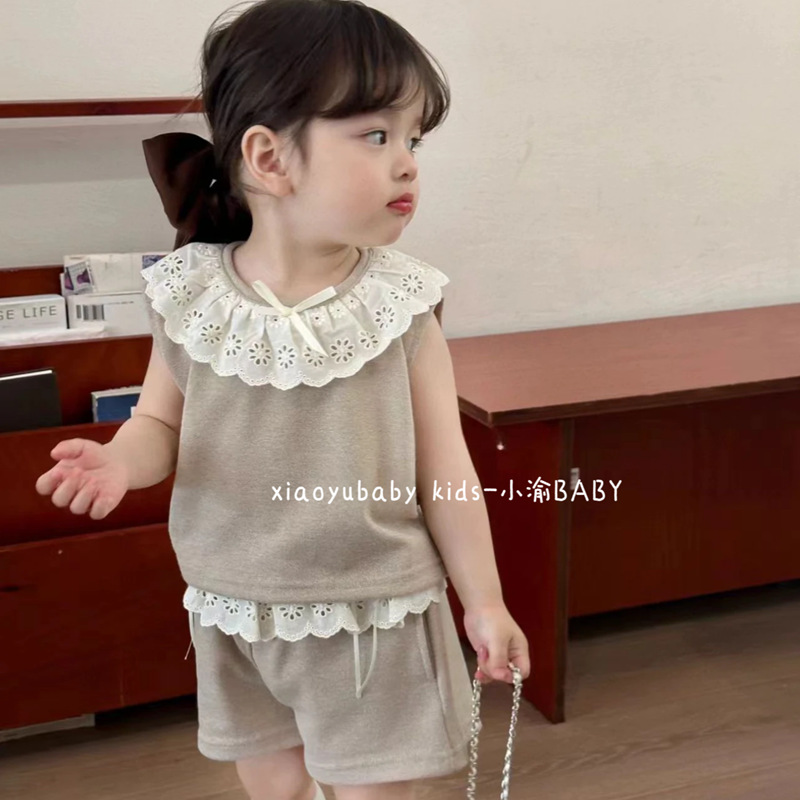 2025★夏新作★韓国風ベビー服★トップス+ズボン★90cm〜140cm