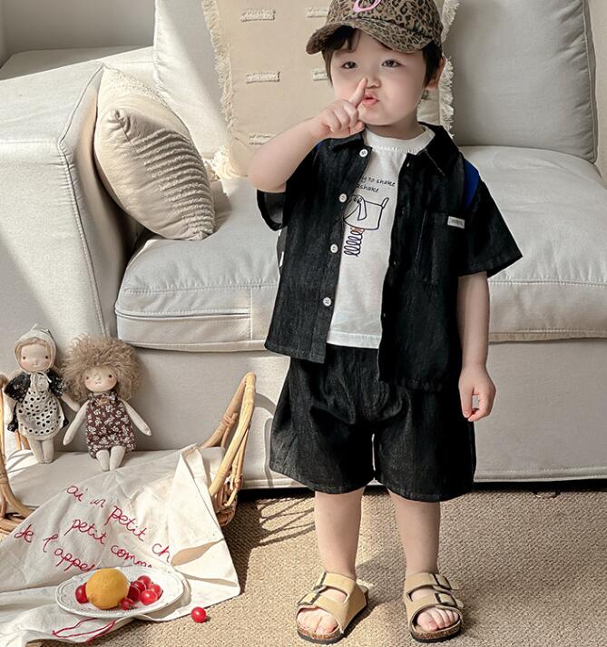 2025新品★子供服　トップス&デニムセット★73CM〜100cm