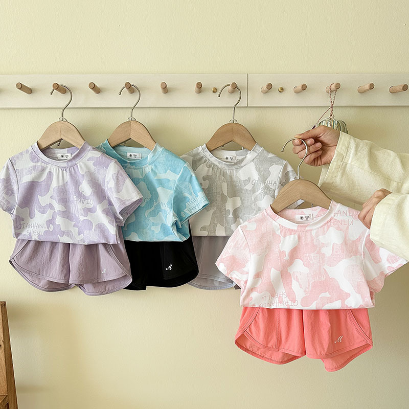 2025新品★子供服　セットアップ★90cm〜150cm 4色